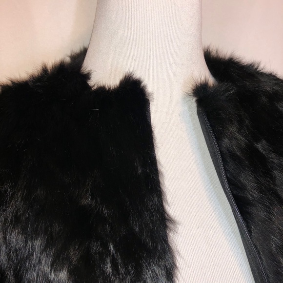 BeBe Rabbit Fur Coat - Picture 9 of 13